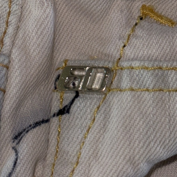 Y2K Miss Sixty Dip Dyed Stallion Detail Bermuda Shorts - Picture 8 of 8